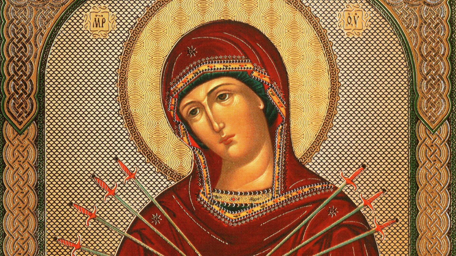 Празднование в честь иконы Божией Матери «Семистрельная» совершает Церковь 