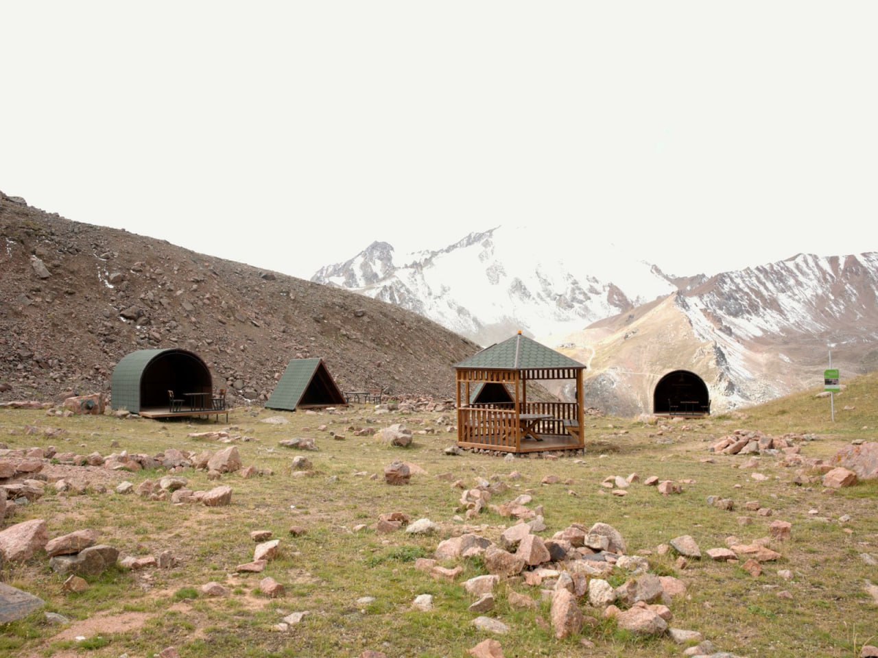 Новая кемпинг-зона появилась в горах Алматы