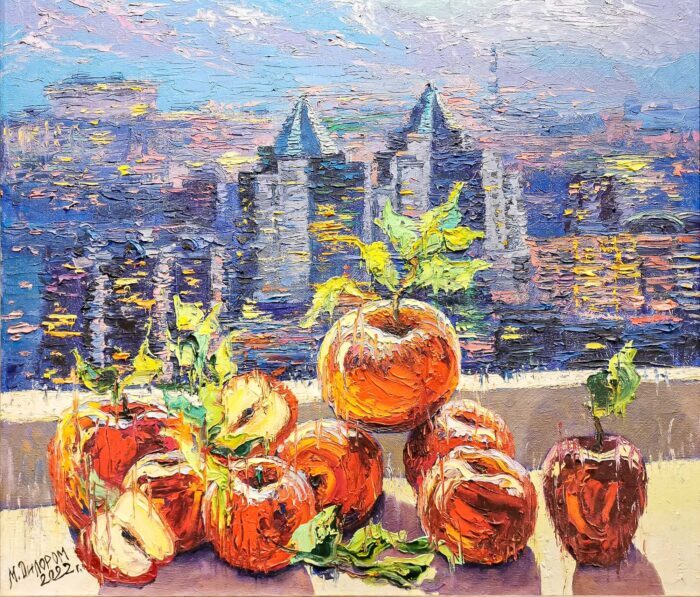 «Город, вдохновляющий меня» — Алматы глазами узбекской художницы