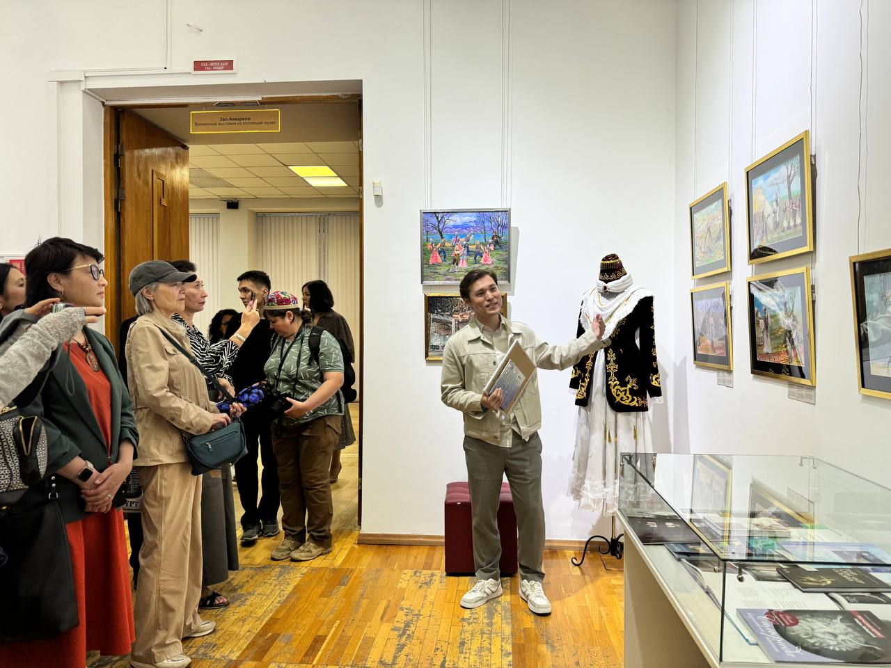 Историю казахского балета в картинах можно посмотреть в музее Кастеева