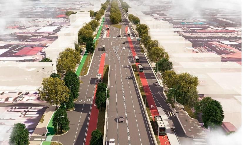 Как будут строить BRT на Райымбека, рассказали в акимате Алматы Как будут строить BRT на Райымбека, рассказали в акимате Алматы
