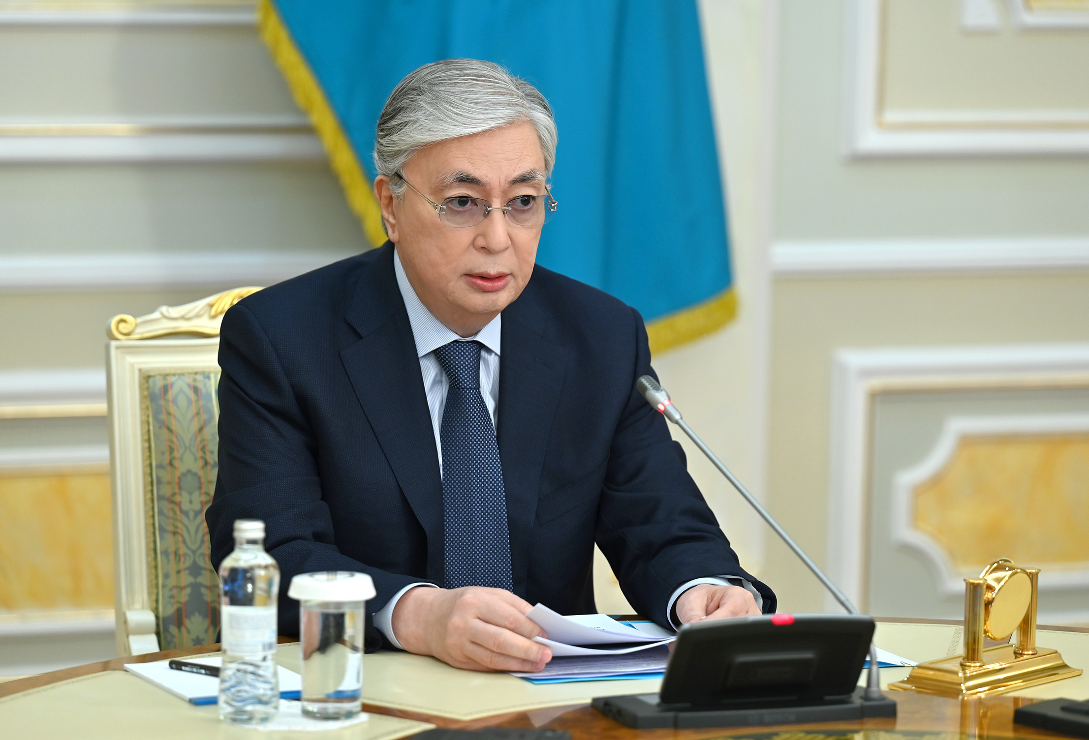 Под председательством Токаева проходит расширенное заседание правительства Под председательством Токаева проходит расширенное заседание правительства