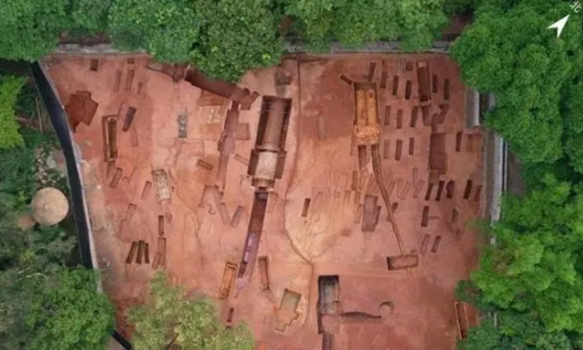 В Китае обнаружен некрополь с 2000-летней историей 