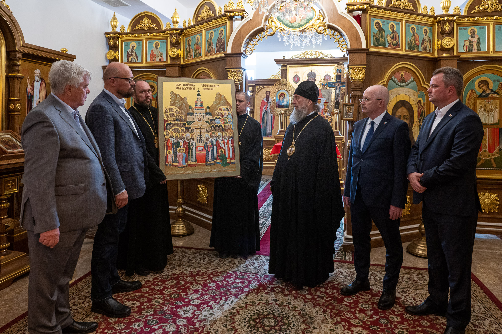 Храм в Астане обрел важную православную святыню