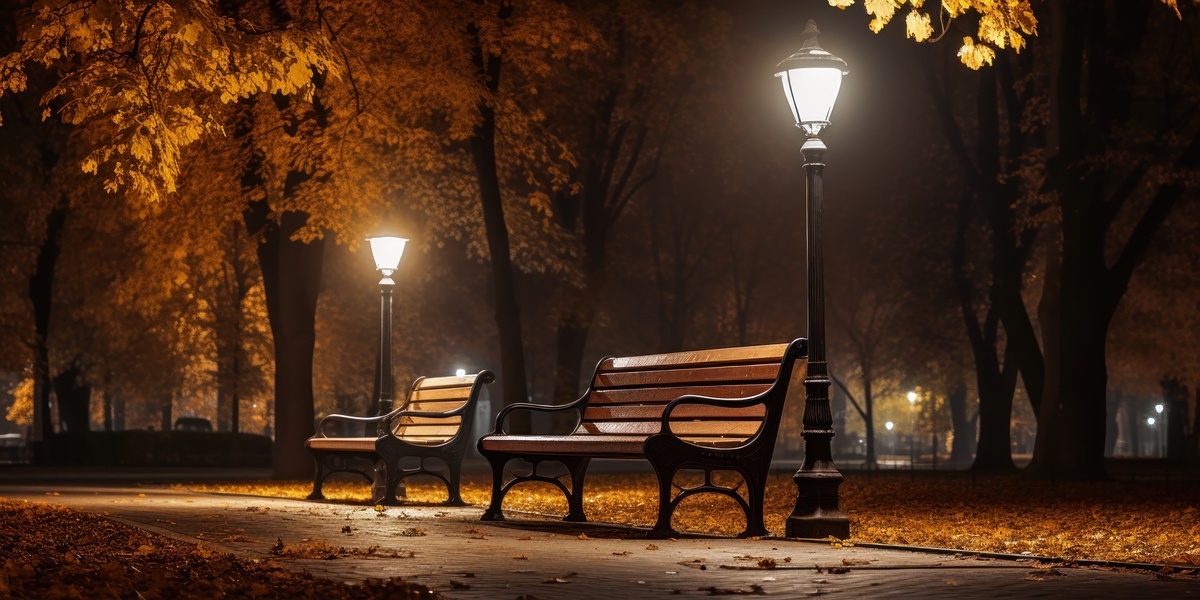 В Алматы обновили систему освещения парка 28 гвардейцев-панфиловцев