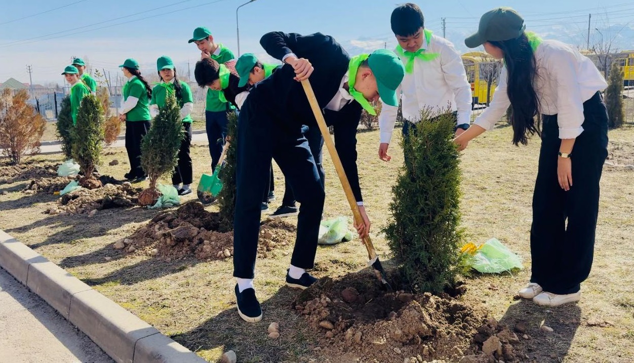 В Алматы в 2024 году высадят 320 тысяч деревьев и кустарников