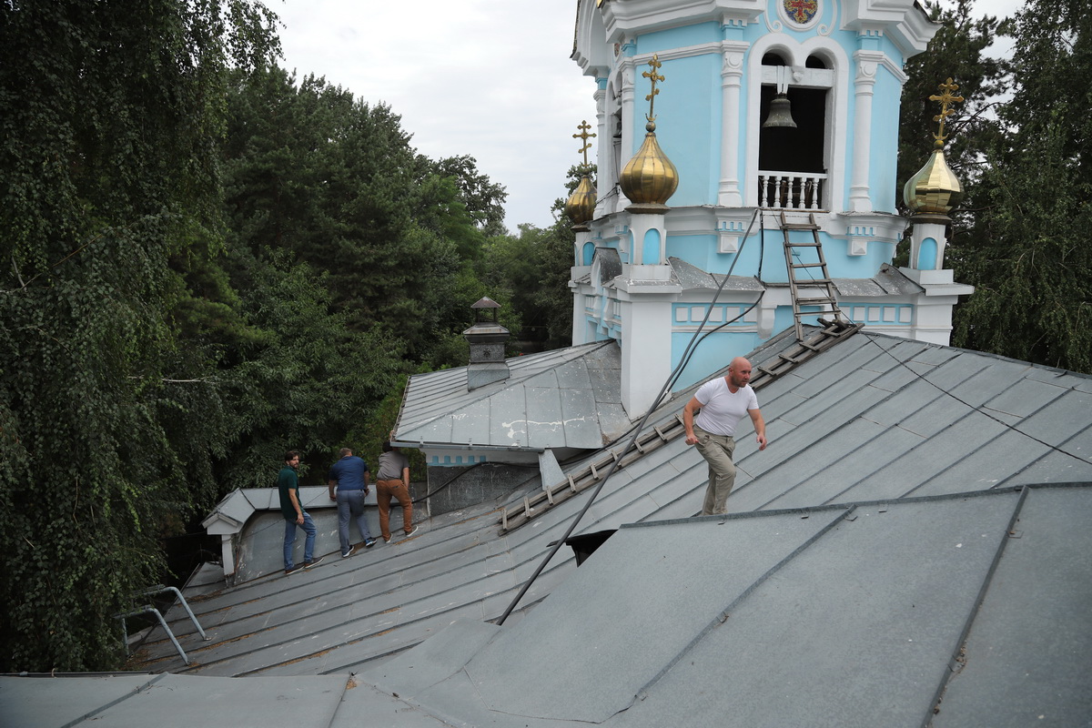 Российские реставраторы открыли для себя архитектуру Вознесенского собора