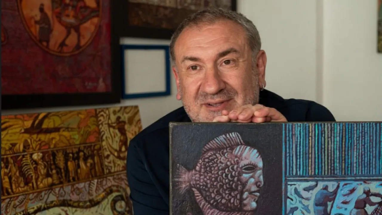 Картины и мысли Вячеслава Люй-ко: когда на полотнах встречаются прошлое и будущее