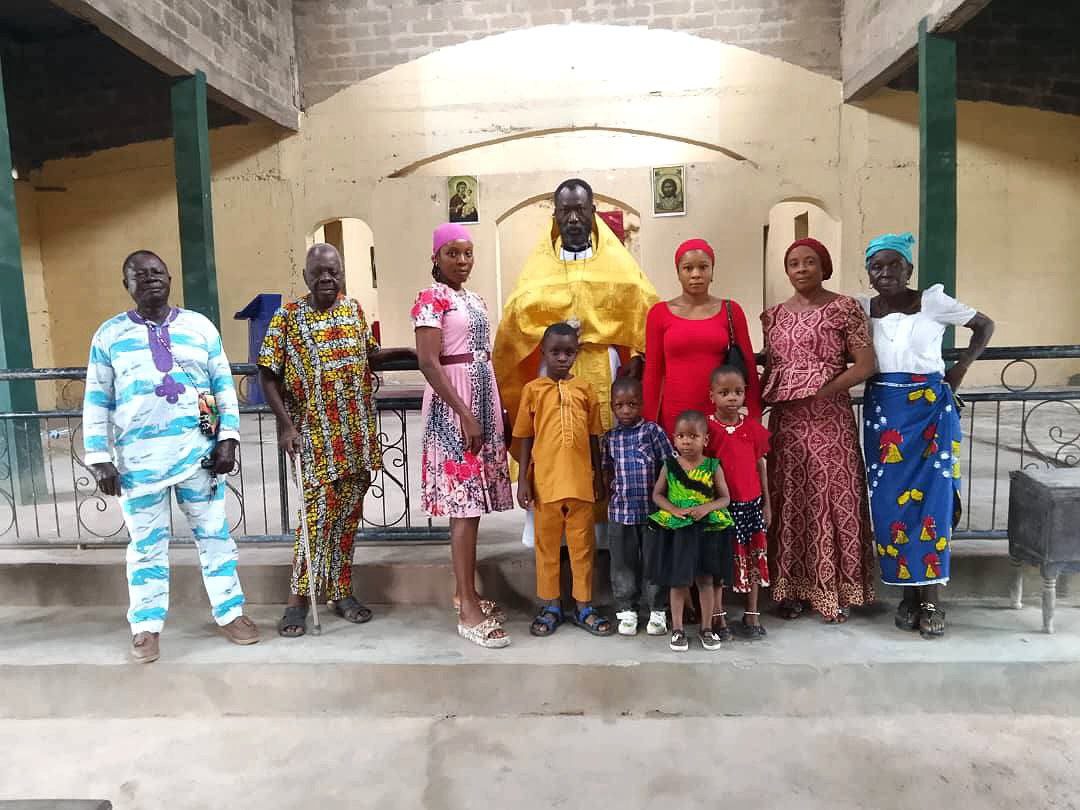 Первая Литургия прошла на новом приходе РПЦ в Нигерии 