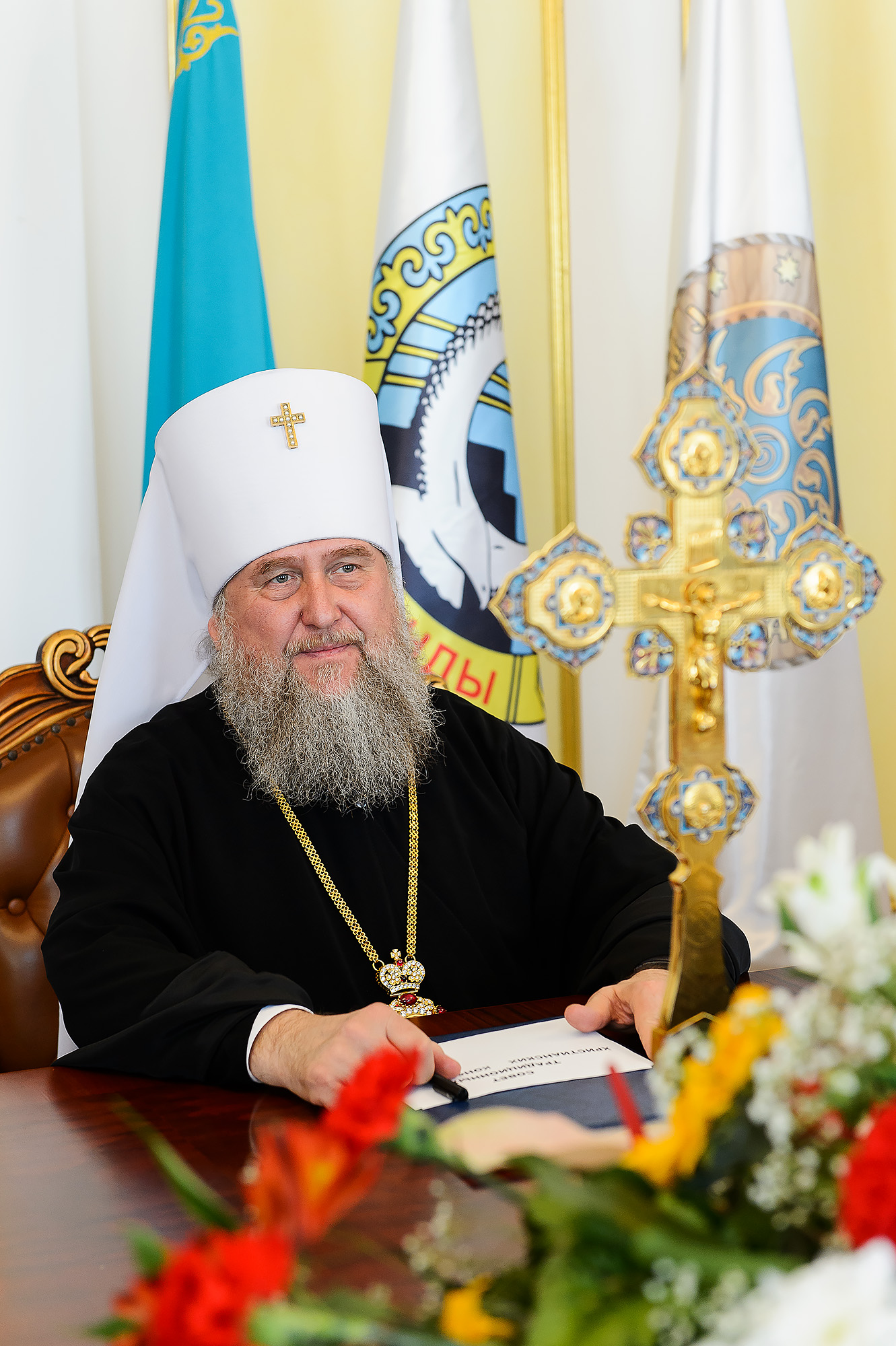 С Днем Независимости жителей многонационального Казахстана  поздравляет митрополит Александр