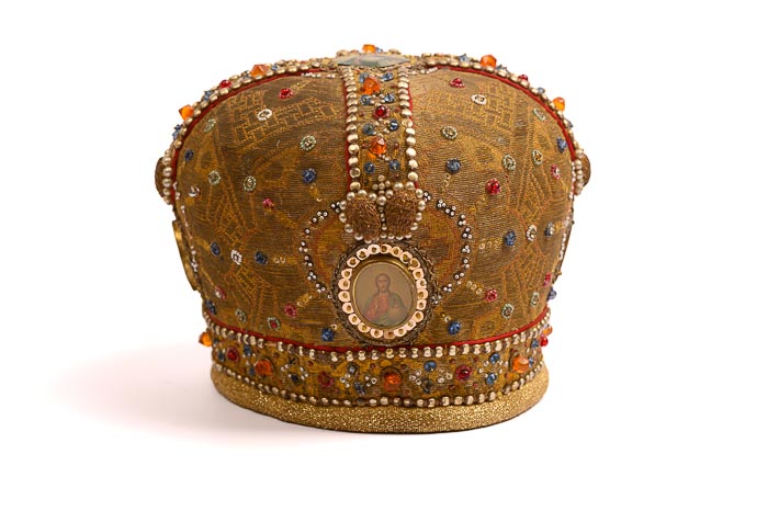 В музей православной церкви Казахстана передали митру казахстанского святого