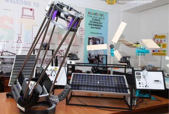 Молодые ученые из Туркестана распечатали на 3D-принтере телескоп