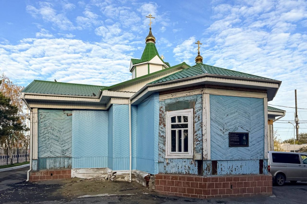 деревянная церковь