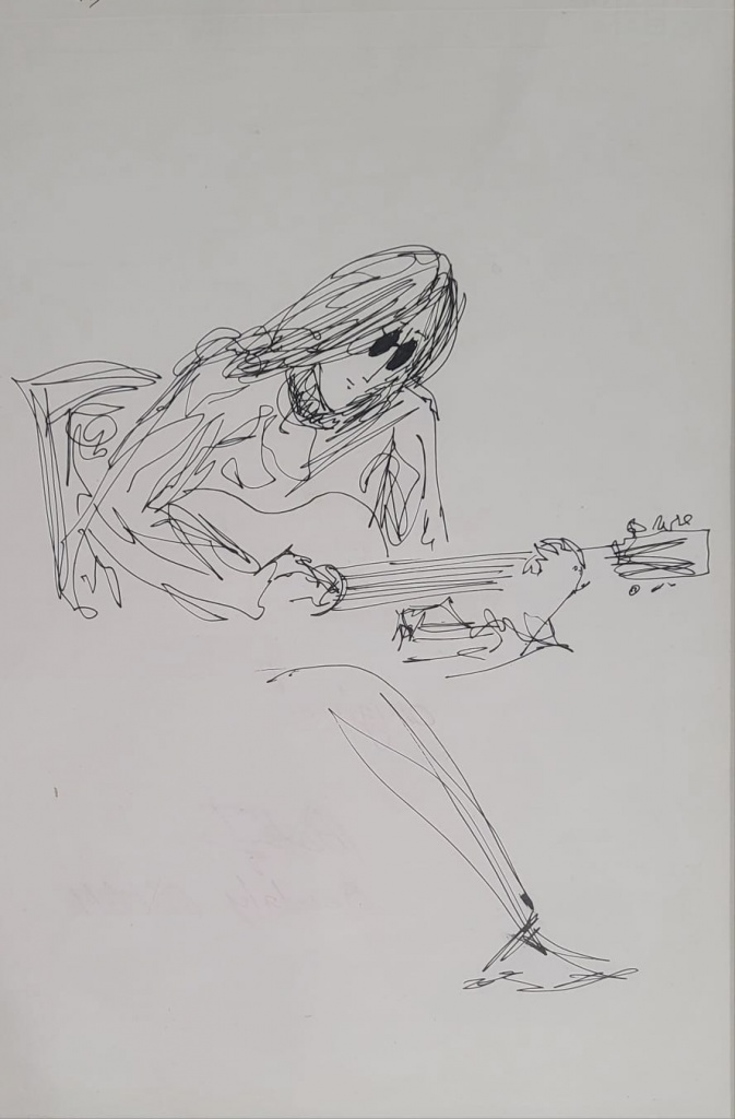 9.Джон Леннон - рисунок Бердалы Оспана.jpg