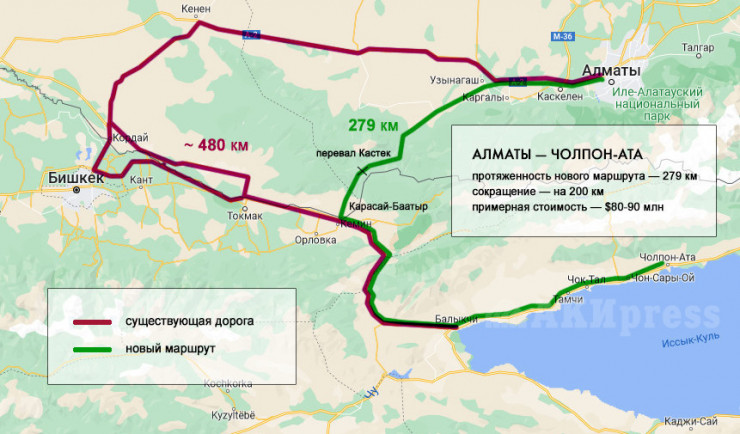 Карта с сайта Tazabek