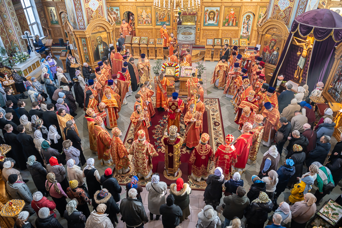 День памяти мученицы Агафии Панормской и Сицилийской: митрополит Александр совершил Литургию 