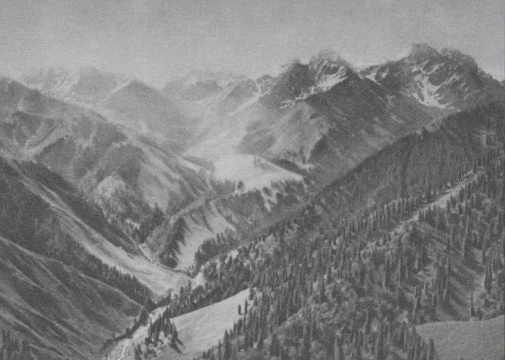 Виды с Мохнатой сопки, 1929 год. Фото Иван Панов