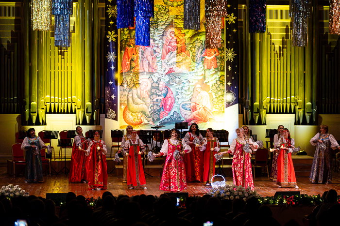 В филармонии им. Жамбыла прошел Рождественский концерт