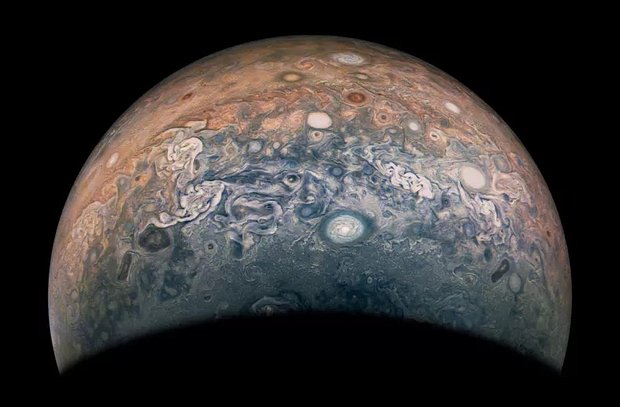 NASA показала самые четкие снимки Юпитера в истории NASA показала самые четкие снимки Юпитера в истории