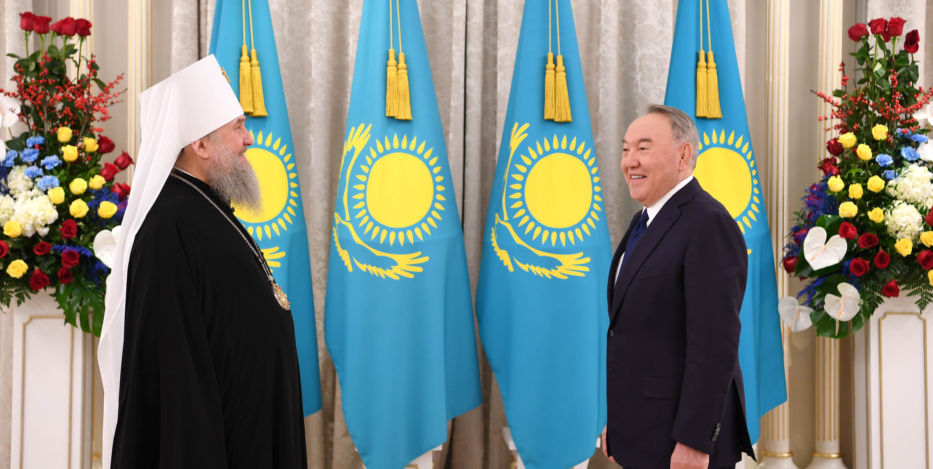 Состоялась встреча Первого Президента Казахстана Н.А. Назарбаева и митрополита Астанайского и Казахстанского Александра