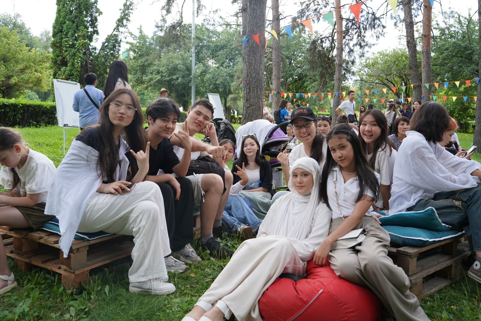 Социальный проект «Парк языков» запустили в Алматы