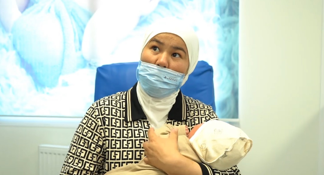 В Шымкенте родился богатырь