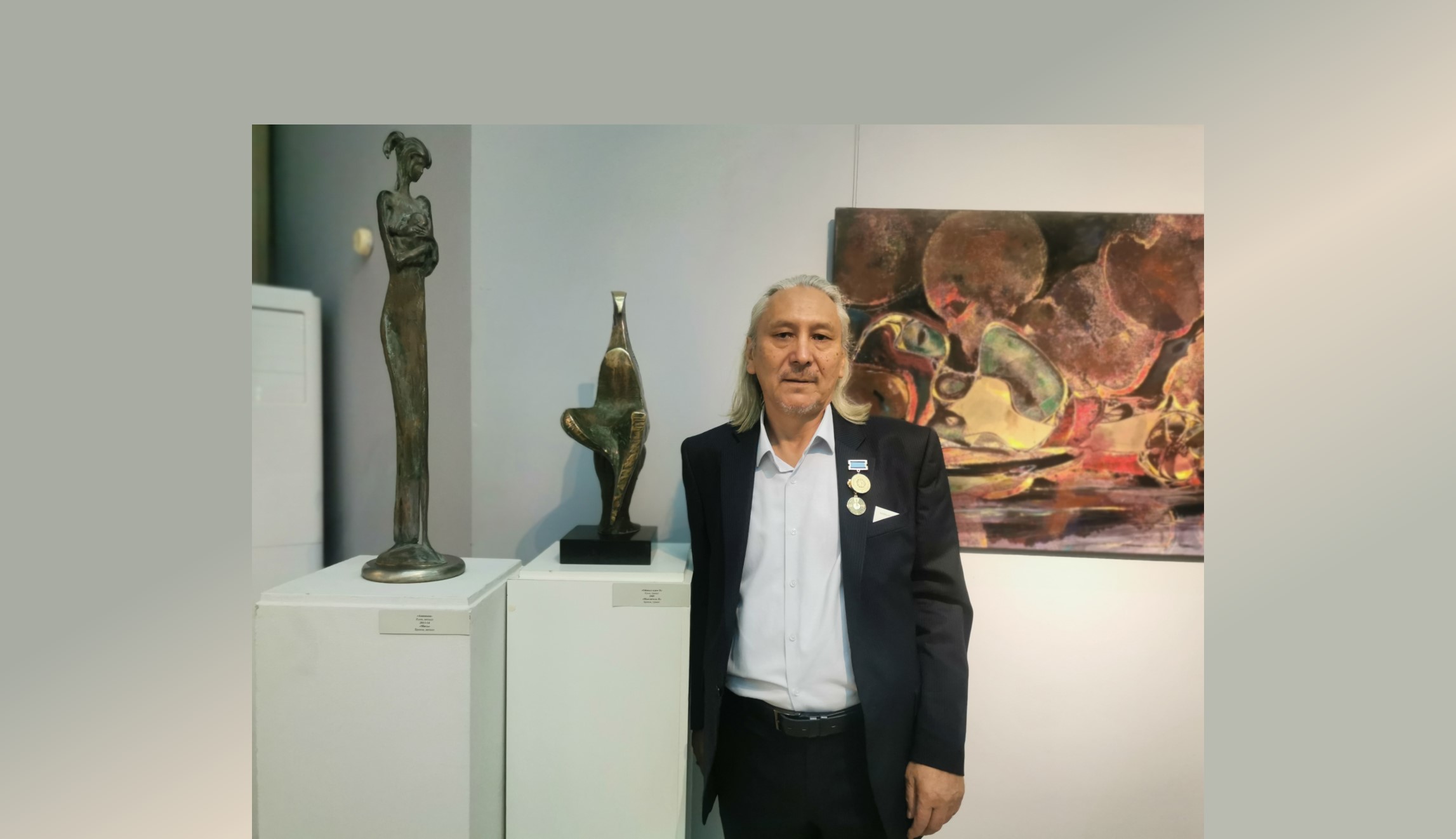 Дотянуться до неба: скульптура и живопись Шокана Толеша