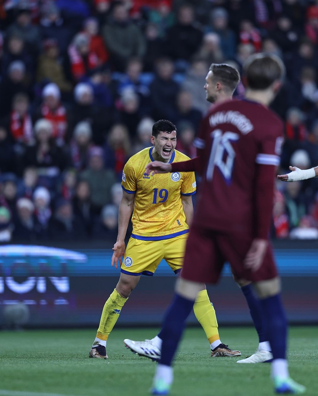 Казахстан проиграл Норвегии в матче Лиги наций