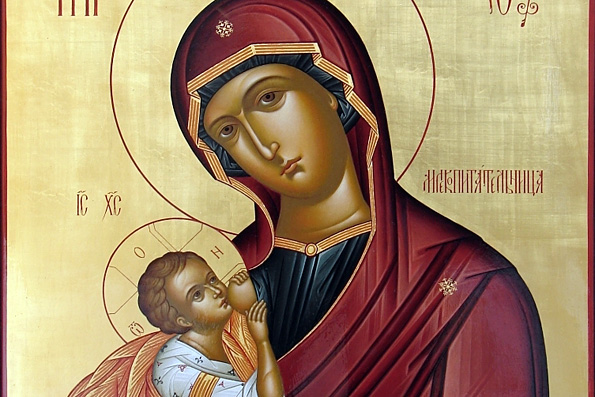 Блаженное чрево: иконописцы показали две природы Иисуса Христа