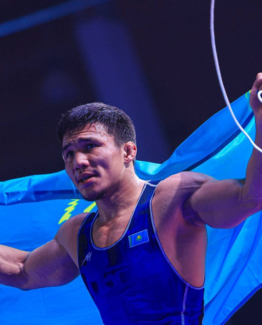 Казахстанец стал чемпионом мира по вольной борьбе