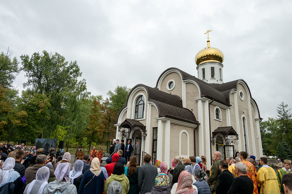 Освящен первый полностью инклюзивный храм