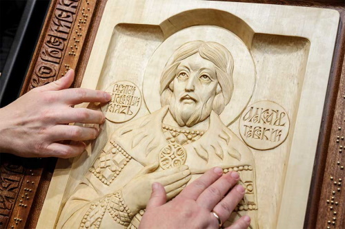 Инклюзивную икону создали для Исаакиевского собора в Санкт-Петербурге