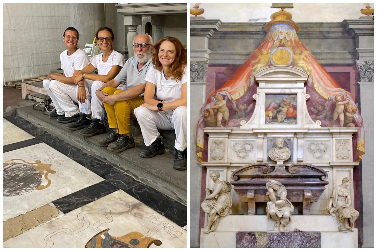 Гробницу Микеланджело отреставрировали к его 550-летию