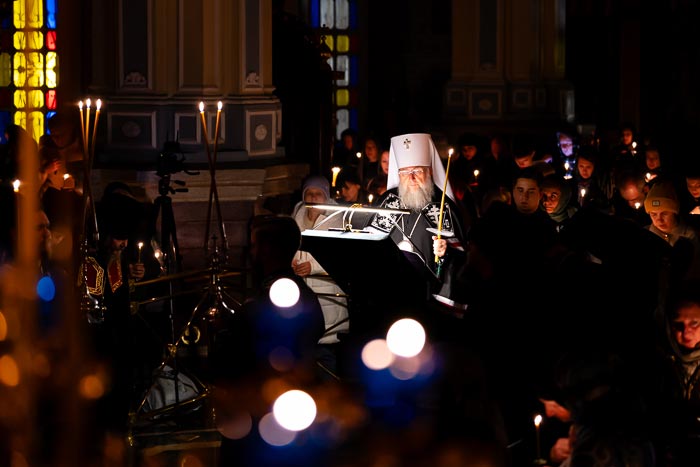 Митрополит Александр совершил первое чтение покаянного канона Андрея Критского 