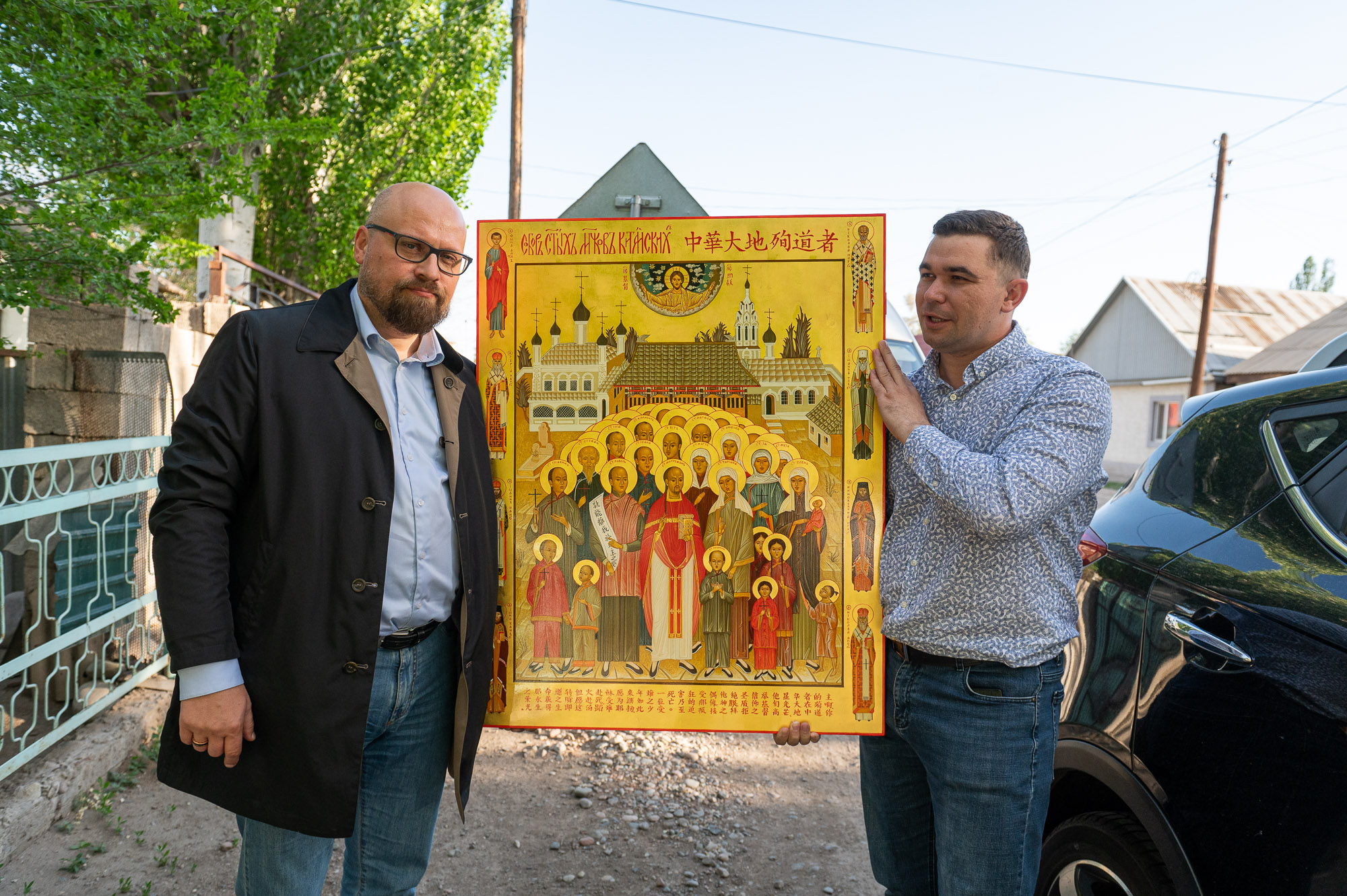 В день Радоницы Казанскому храму в Алматинской области подарена икона китайских новомучеников В день Радоницы Казанскому храму в Алматинской области подарена икона китайских новомучеников