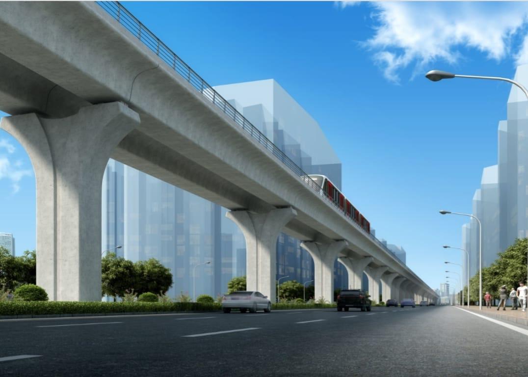 Рельсы для LRT в Астане уложат в 2025 году Рельсы для LRT в Астане уложат в 2025 году