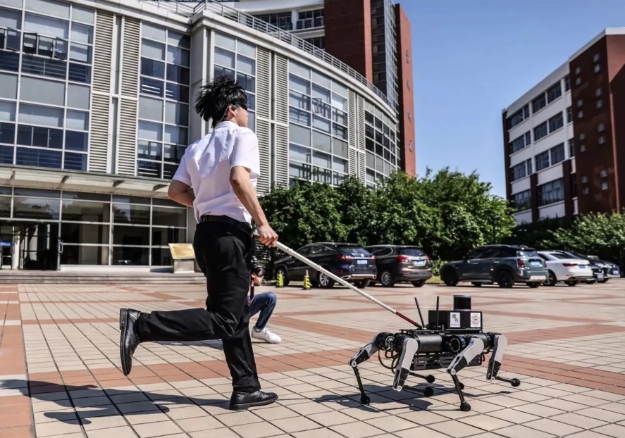 Робота-поводыря создали в Китае 