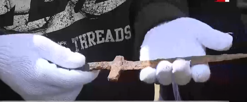 Кинжал эпохи саков нашли недалеко от Караганды