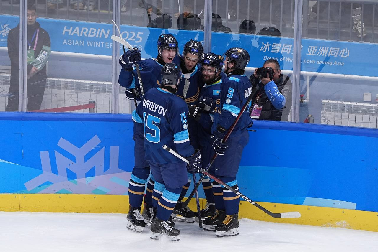 Мужская сборная Казахстана по хоккею добыла еще одно «золото» на Азиаде