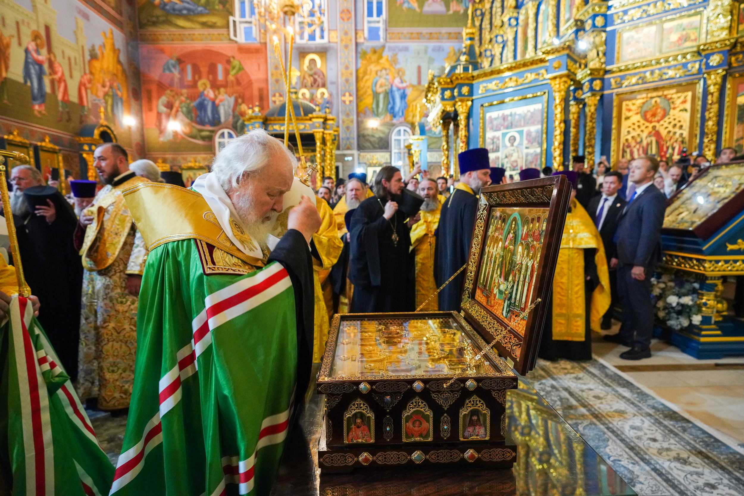 Проповедь Патриарха Кирилла: «Да хранит Господь землю Казахстанскую» 