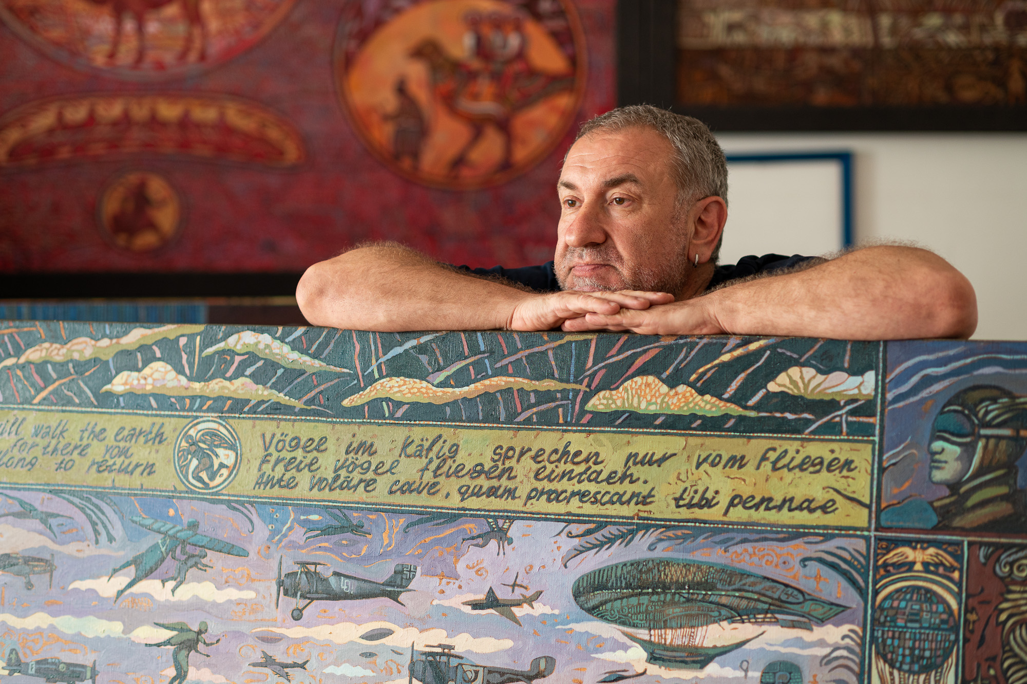 Художник Вячеслав Люйко: «Через меня проходят все нервные окончания человечества»