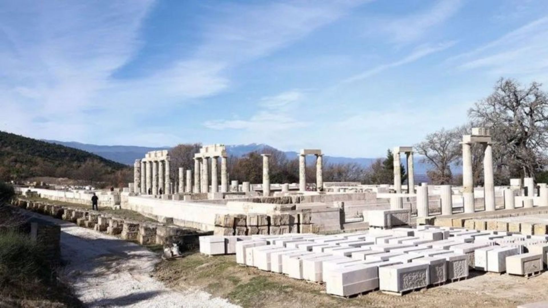 В Греции открыли дворец Александра Македонского после многолетней реставрации