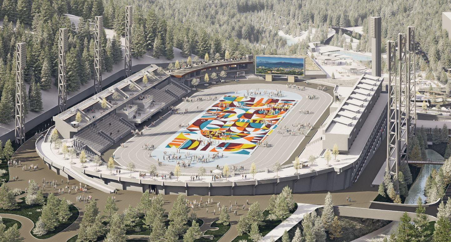 Акимат показал, как будет выглядеть каток «Медеу» после реконструкции 