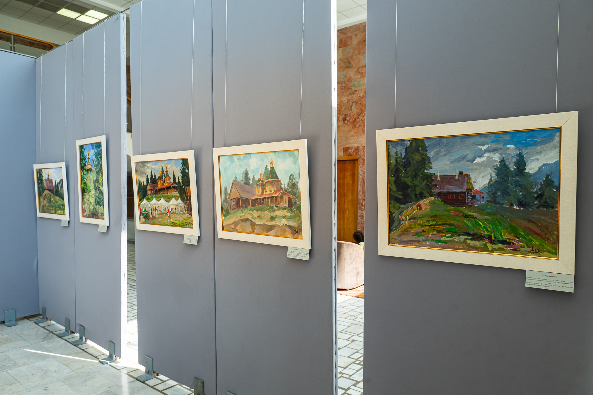 Вдохновение святого места: художники написали картины в Аксайском ските