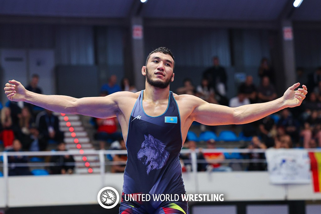 Казахстанский борец победил на чемпионате мира U20 Казахстанский борец победил на чемпионате мира U20