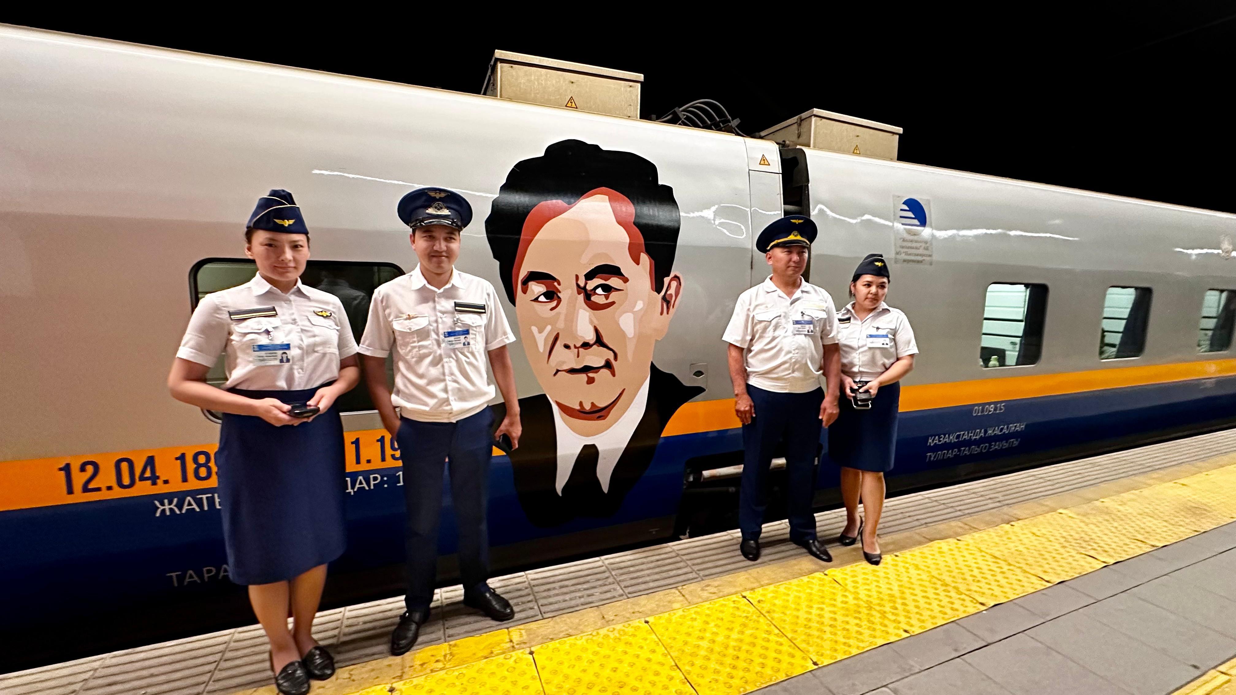 По маршруту «Астана-Жезказган» будет курсировать поезд в честь Каныша Сатпаева