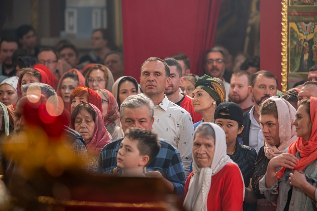 Пасха Вознесенский собор