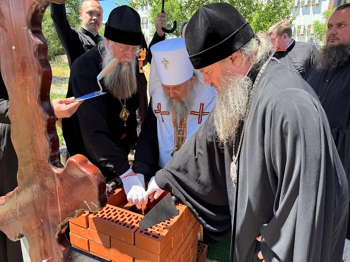В шымкентской Лисьей балке заложен мемориальный храм 