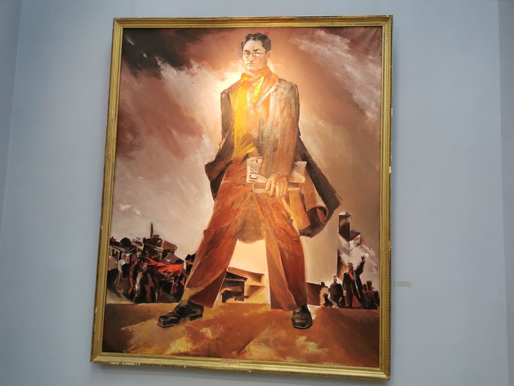 1-а Портрет И. Джансугурова 1980 год