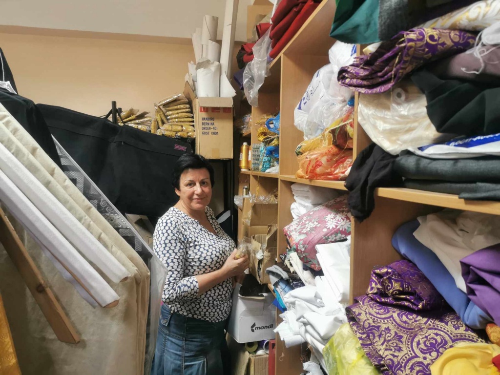 В мастерской